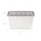 IRIS® Stack & Pull™ Clear Storage Box with Gray Lid